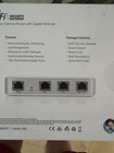 Ubiquiti Networks Unifi Security Gateway Router 1000mbps Gigabit Usg W powercord