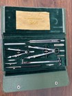 Keuffel   Esser Co  K e Drafting Instruments Tool Set In Green Case