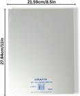 Grafix Ink-jet Printable White Opaque Shrink 50-pack  Inkjet  50 Packs  