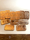 Copper Bars 1 Oz  Each Mixed 11-pack  mix Of 11 Designs  11 Ounces By Reedersong