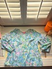 Lilly Pulitzer Winsley Long Sleeve Tunic Top In Lilly s House Print