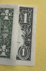 One Dollar Bill  1 Error Miscut Misprint Off Center Rare Note Money Series 2021