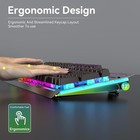 Wireless Gaming Keyboard And Mouse Combo  Rgb Backlit Rechargeable 2000