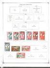Collection French Guiana Scott Album Pages  1892 1947  Cat  35 Mint   Used