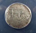 1686-l r 2r Peru Anacs F15 Details  2 Real Silver Coin   425018 