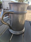 Pewter Beer Stein Large Tankard Pitcher Tavern 