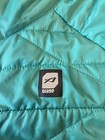 Orage  Jacket Size M Womens Green Full Zip Quilted Lightweight Primaloft