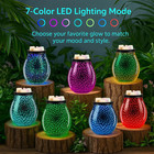 Leyoue 3d Glass Fireworks Electric Wax Melt Warmer With Ptc Heating Plate Reusab