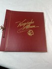 Vtg 1940 s Keepsake Photo Album Antique Paper 32 Pages Empty Picture Scrapbook