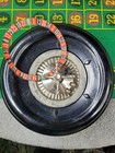Vintage 1941 Es Lowe Roulette Game No  905 Wheel Steel Balls Chips Felt Mat