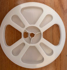 Super-8 400 Ft  White Plastic Movie Film Reels - Brand New 5-reel Pack Super 8mm