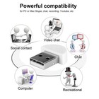 Portable Usb Mini Studio Speech Microphone Recording Audio Mic Adapter