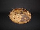 A Very Finely Woven Pomo Gift Basket  Native American Indian  Circa  1890