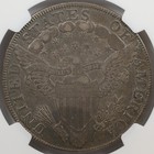 1799 7x6 Stars Draped Bust Silver Dollar Ngc Xf40