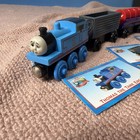 Thomas Wooden Railway 5 Car Value Pack Euc With Character Cards