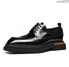 Men s Dress Brogue Business Derby Wing Tip Fashion Oxford Wedding Formal Shoes