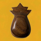 Handcrafted Wooden Pineapple Trinket Dish Small Decorative Bowl Tropical Decor