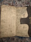 Antique Handwritten Pocket Diary From The Year 1872