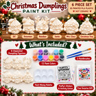 Thanksgiving Ornaments Paint Kit   6-piece Set   3d Printed Pla Plastic   Not Ce