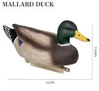 1 Pcs High-definition Floating Mallard Decoys Exceptional Realism For Hunters