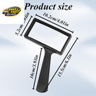Rectangle Reading Magnifier  3x Magnifying Glass Large Handheld Magnifying 