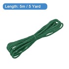 Twisted Cord Trim 5 Yard 5mm 3-ply Twine Braided Rope Thread Forest Green