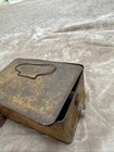 C 1910 Pedro Smoking Tobacco Tin Lunch Box Style W handle Hinged Lid