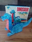 Vintage Super Rare Working Dinosaur Battery Operated Bump And Go Mystery Action