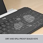 Logitech Keys-to-go Ultra Slim Keyboard With Iphone Stand Black New