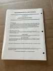 Original Arch Rivals Dedicated Midway Bally Arcade Video Game Manual