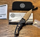Hogue Sig X5 Emperor Scorpion Knife Alum   G10 Handle  Plain Cpm154 Blade 36570