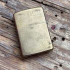 Vintage 1991 U s  Uscgc Polar Sea Deep Freeze Johnny Solid Brass Zippo Lighter