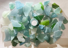 Genuine Surf Tumbled Sea Glass  From Japan   380g
