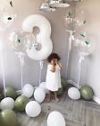 40 Inch White Large Number Balloon Celebration Party Birthday Wedding Baby