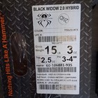 Hammer Black Widow 2 0 Hybrid  Bowling Ball 15 Lb    New In Box     245