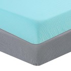 100  Cotton Fitted Crib Sheets Standard Mattress White 28x52 Inch 2 Pcs