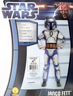 Star Wars Jango Fett Deluxe Costume Children Size  Large 12-14 Halloween Cosplay