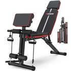 Pre-owned Weight Bench Adjustable Foldable Strength Training Full Body Workout