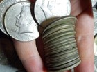 40  Silver 1965-1969 Kennedy Half Dollars Circulated - Get As Many As You Want