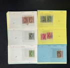Indian States Stamp Collection Dealer Cards  141 Cv Mint   Used Zayix