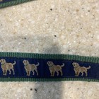 Ll Bean English Labrador Belt  - Blue green Women   s Small Vintage