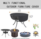 Yhingg Picnic Table Cover Waterproof 70 72 Inch 600d Oxford Outdoor Table Cover
