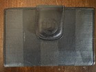 Vtg Fendi Pequin Bifold Kisslock Usa Passport-wallet  Hardly Used  Travel Classy