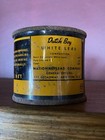 Vintage Dutch Boy White Lead Paint Tin 1 Lb Can