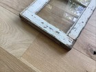 32 X 12    Vintage Window Sash Old 3 Pane Panels Frame 1940s   Arts   Crafts Old