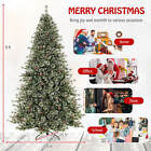 9 Ft Artificial Christmas Tree W  360   Quick Power Connector 1714 Pine Needles