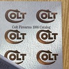 1988 Colt Firearms Dealer Brochure Catalog 44 Magnum Acp 380 223 357 King Cobra