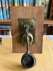 Antique Pre-1940 Wall Telephone Transmitter   Receiver W switch Railroad-style