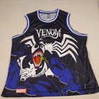 Venom Basketball Jersey Marvel Comics Size 5xl Spider Man  88 2 Sided