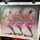 Alpha Kappa Alpha Vtg 1999 Oil Painting Artwork Print 3 Sisters Alan Hicks 19x24
